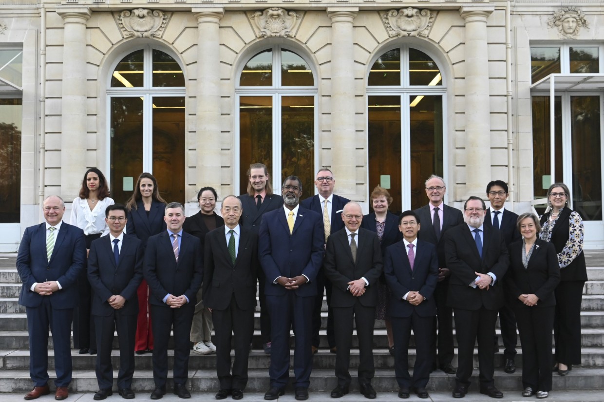 Photo of the participants to the GIF FA Negotiations in September 2024 at the OECD Premises